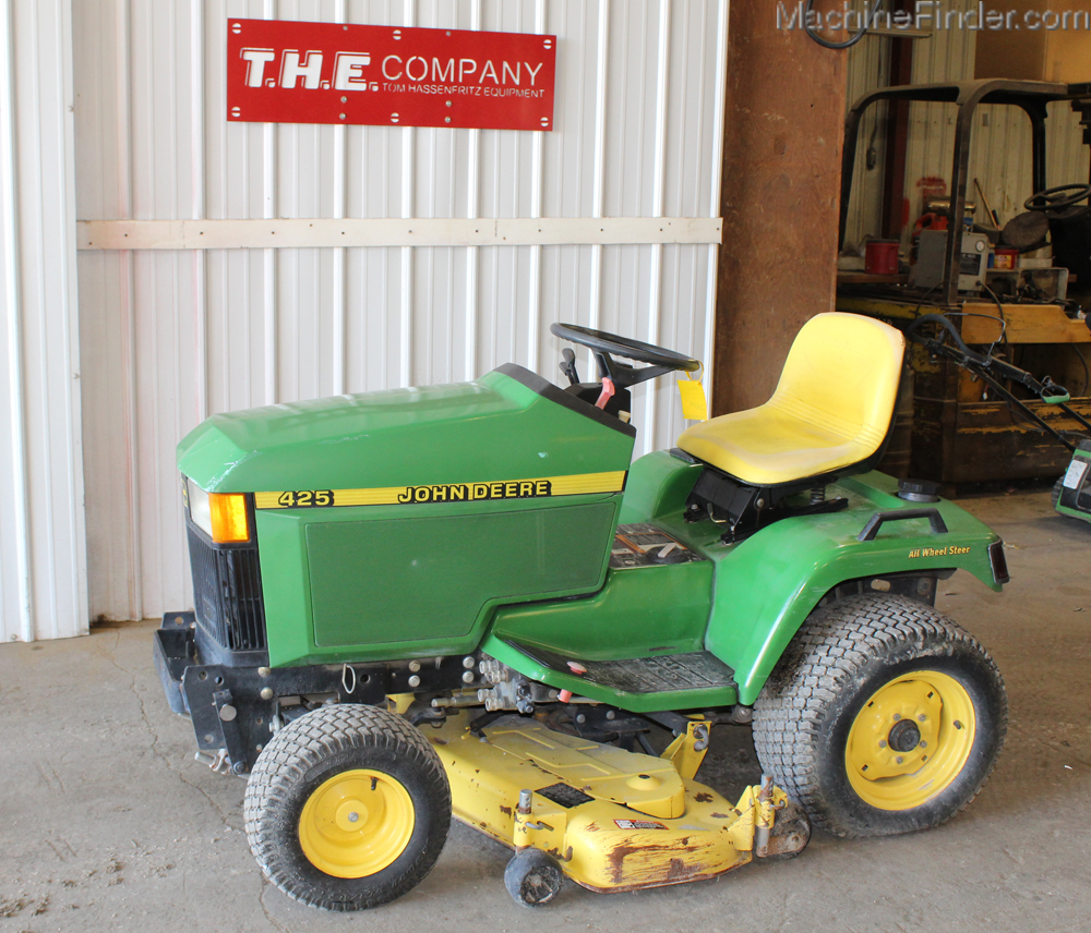 John deere 425 lawn tractor new arrivals